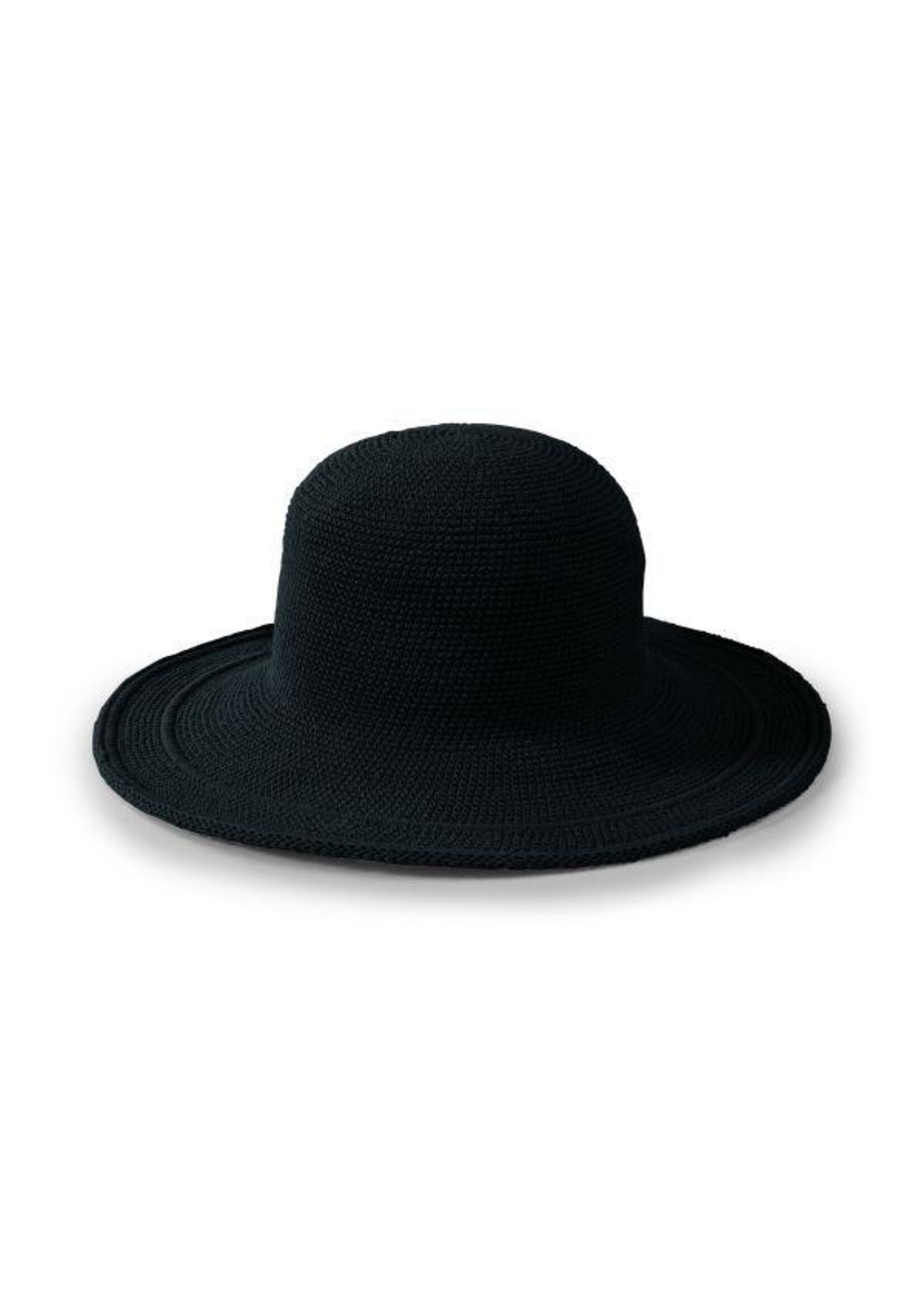 San Diego Hat Womens Cotton Crochet Brim Hat