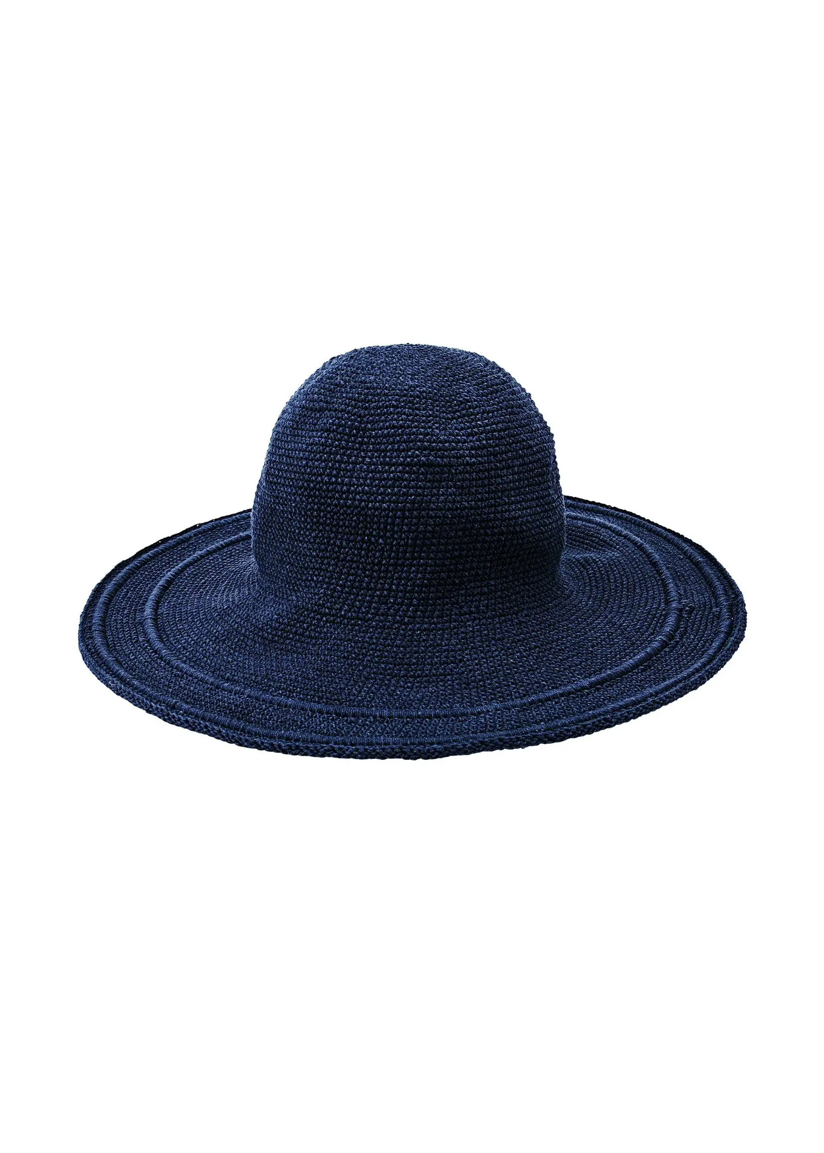 San Diego Hat Womens Cotton Crochet Brim Hat