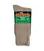 Extra Wide Sock Company Medical Sock Crew Leng Inverted Toe Seam Tan Large