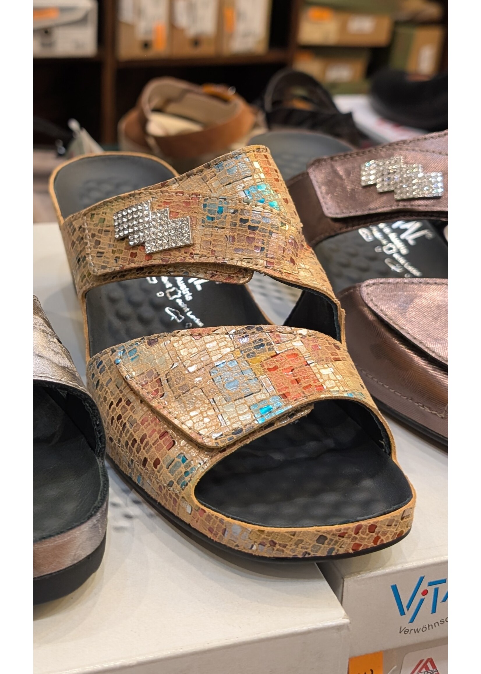Goldie High Heel Slide 05011