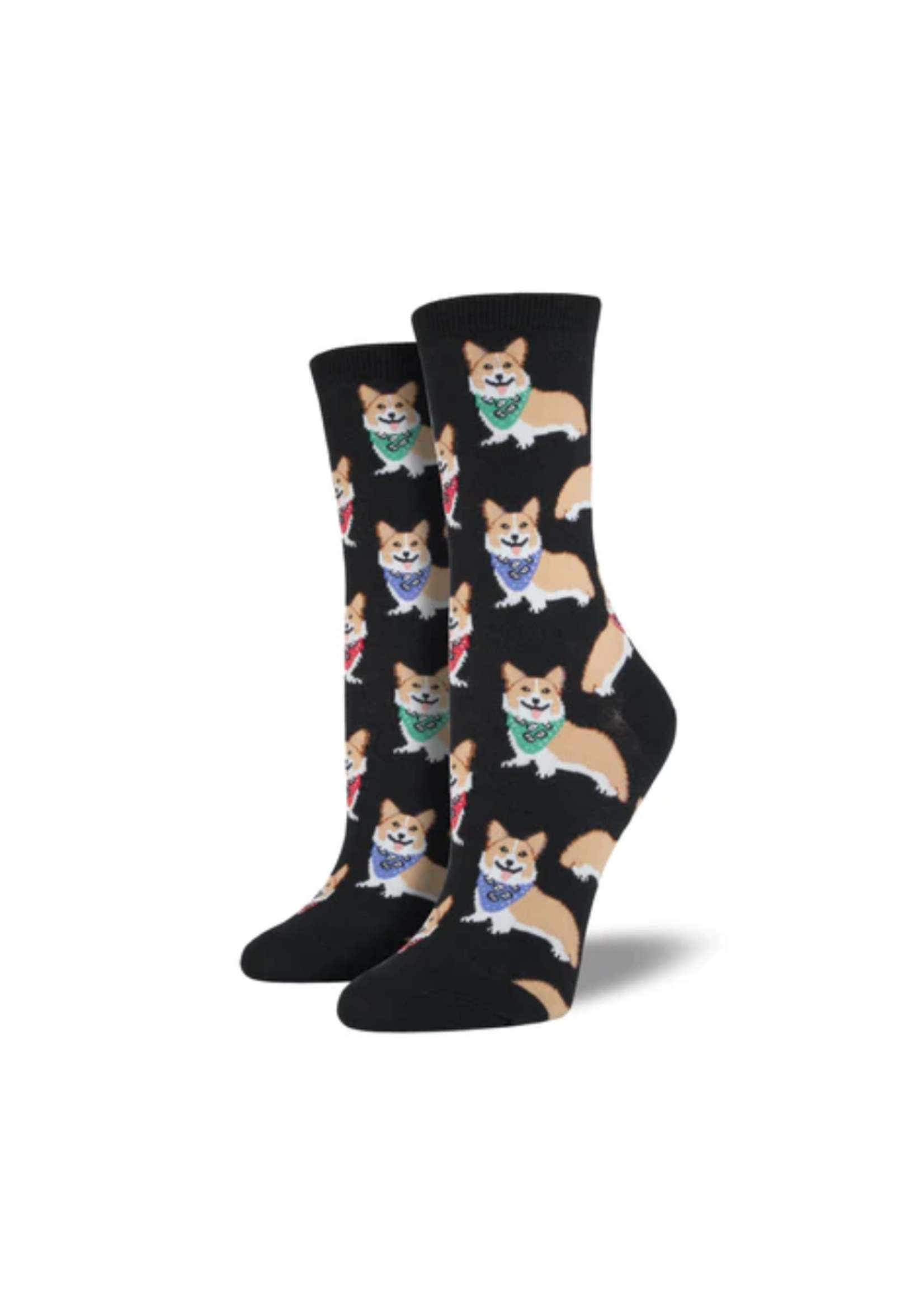 Socksmith Cotton Crew Wnc387 Corgi