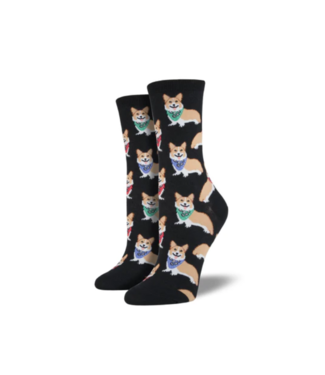 Socksmith Cotton Crew Wnc387 Corgi