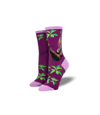Socksmith Cotton Crew Wnc3186 Orangutan