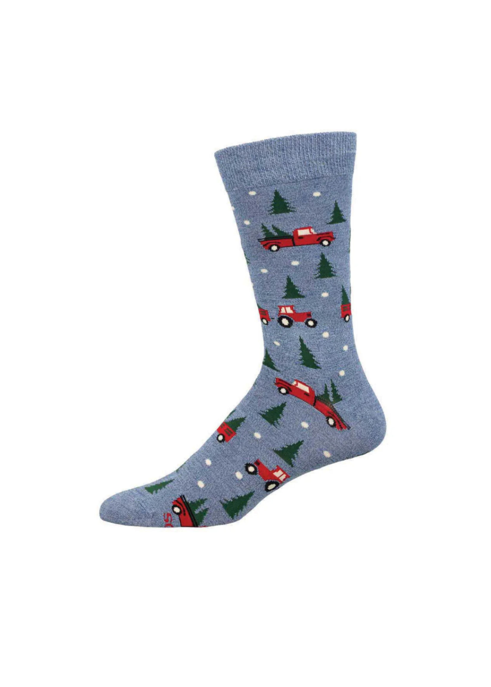 Socksmith Happy Holiydays Christmas Farm