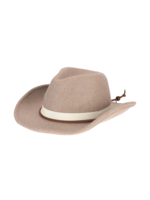San Diego Hat Faux Felt Cowboy With Chin Cord