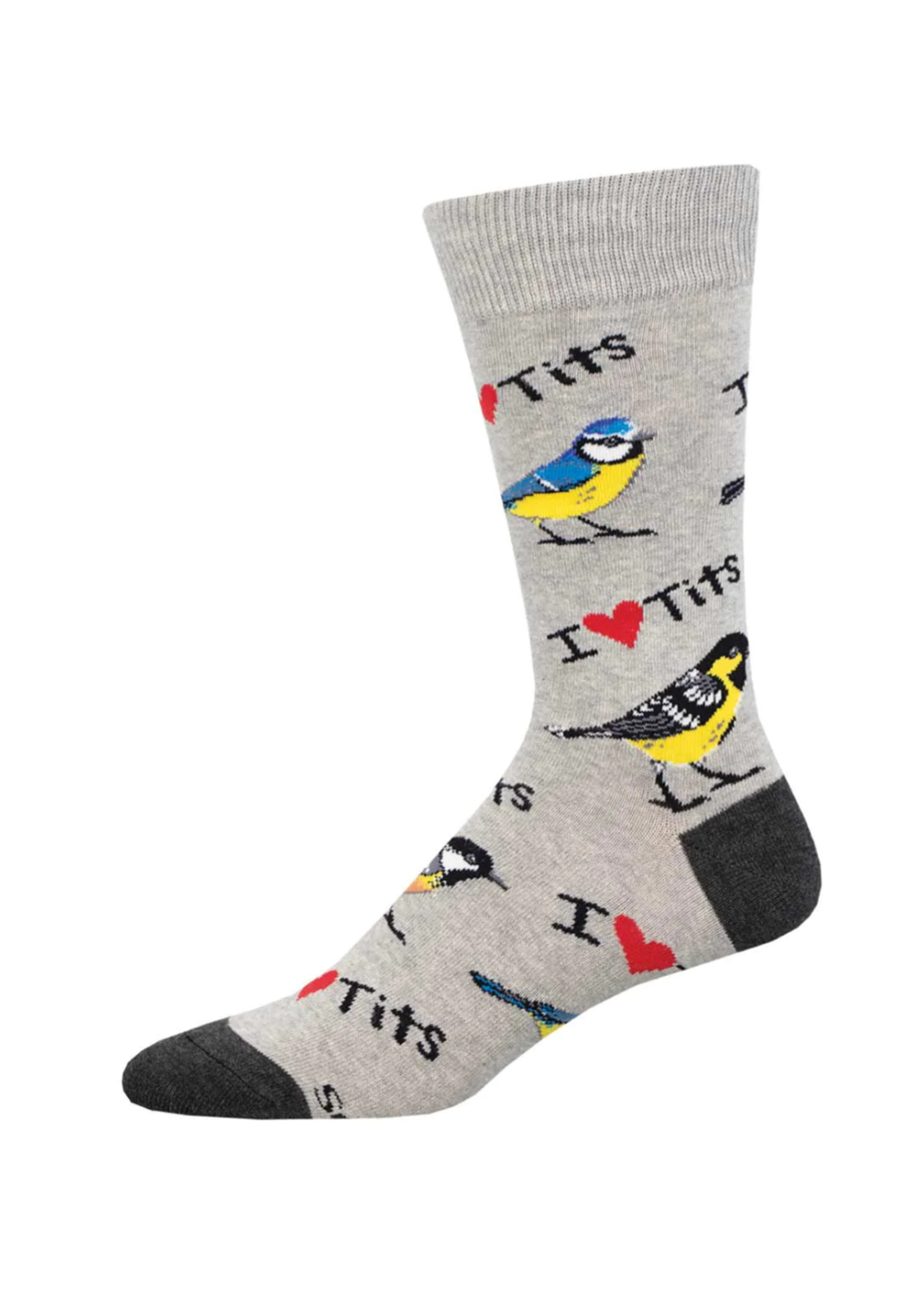 Socksmith MNC2932 I Heart Tits