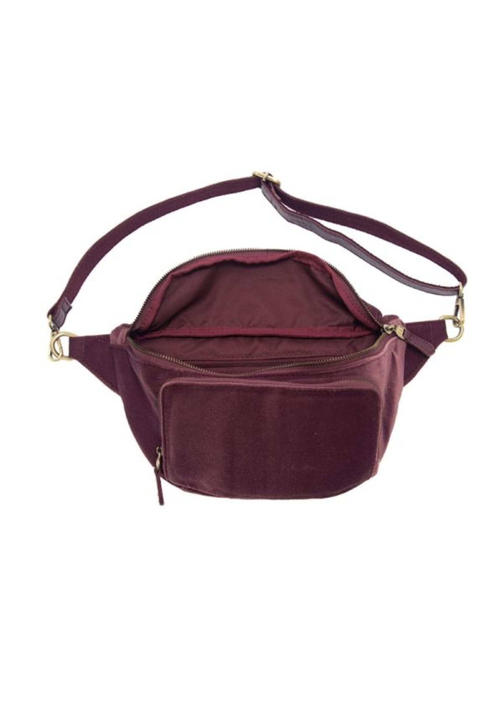 Joy Susan Velvet Rory Organizer Sling Belt L8197