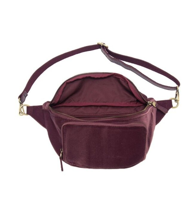 Joy Susan Velvet Rory Organizer Sling Belt L8197