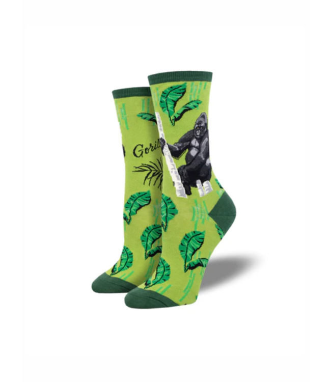 Socksmith Cotten Crew Wnc3187 Gorilla