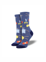 Socksmith Graphic Cotton Crew Wnc3065 Sew Knit