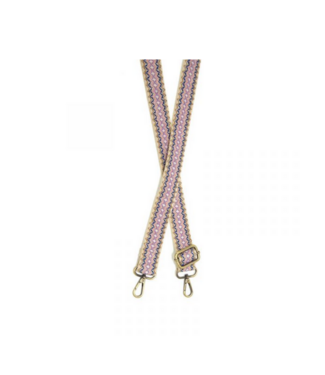 Joy Susan LS090 Symmetrical Zig Zag Embroidered Guitar Strap