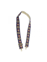 Joy Susan LS095 Crocheted Daisies Guitar Strap