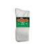 Extra Wide Sock Company Extra Wide 6950 Medical Socks Crew Leng White Large