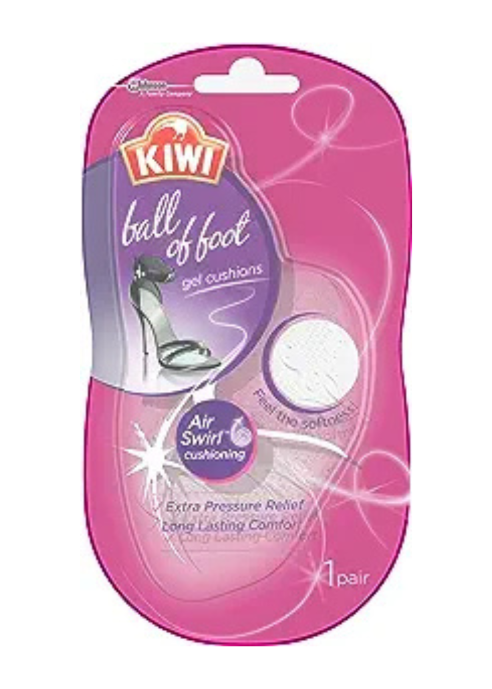 Kiwi Ball Of Foot Gel Cushions