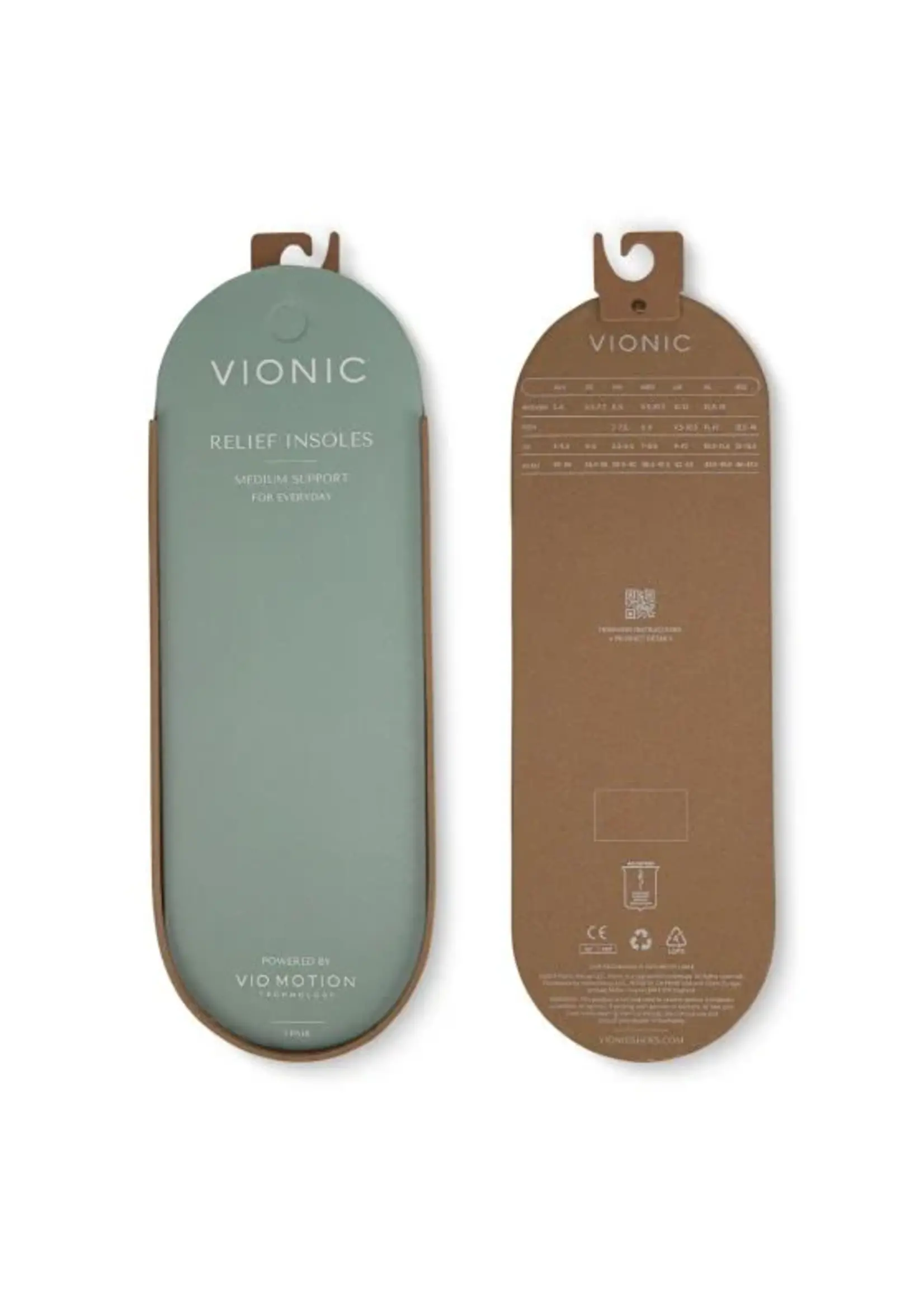 Vionic Relief Insoles Medium Support Unisex