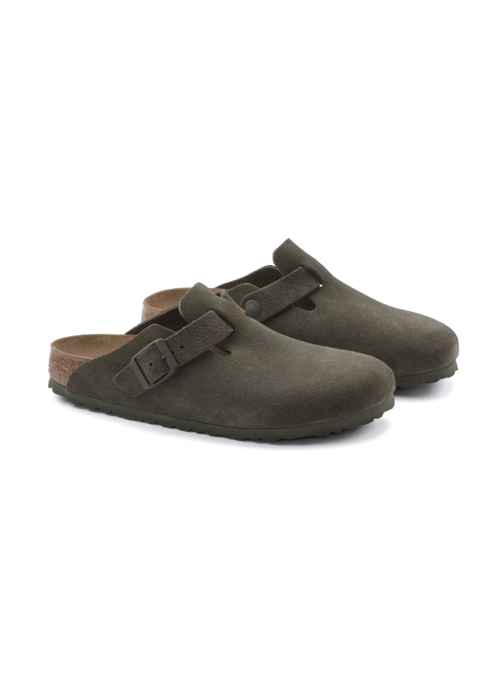 Birkenstock Boston Suede Classic Footbed
