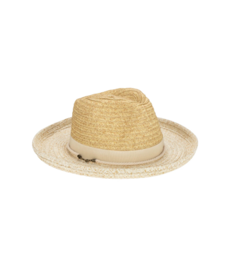 San Diego Hat Ultrabraid Two Tone Rolled Brim Fedora UBF1202