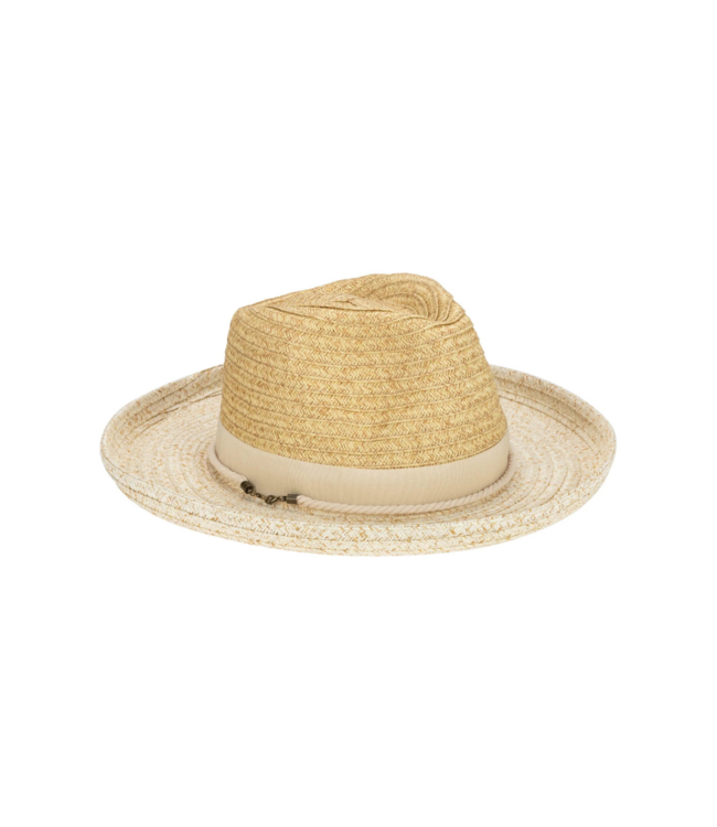 San Diego Hat Ultrabraid Two Tone Rolled Brim Fedora UBF1202