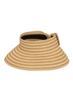 San Diego Hat Packable Roller Viser With Bow UBV4059