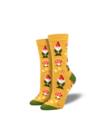 Socksmith Bamboo Crew Wbn2997 Gnome More mushrooms