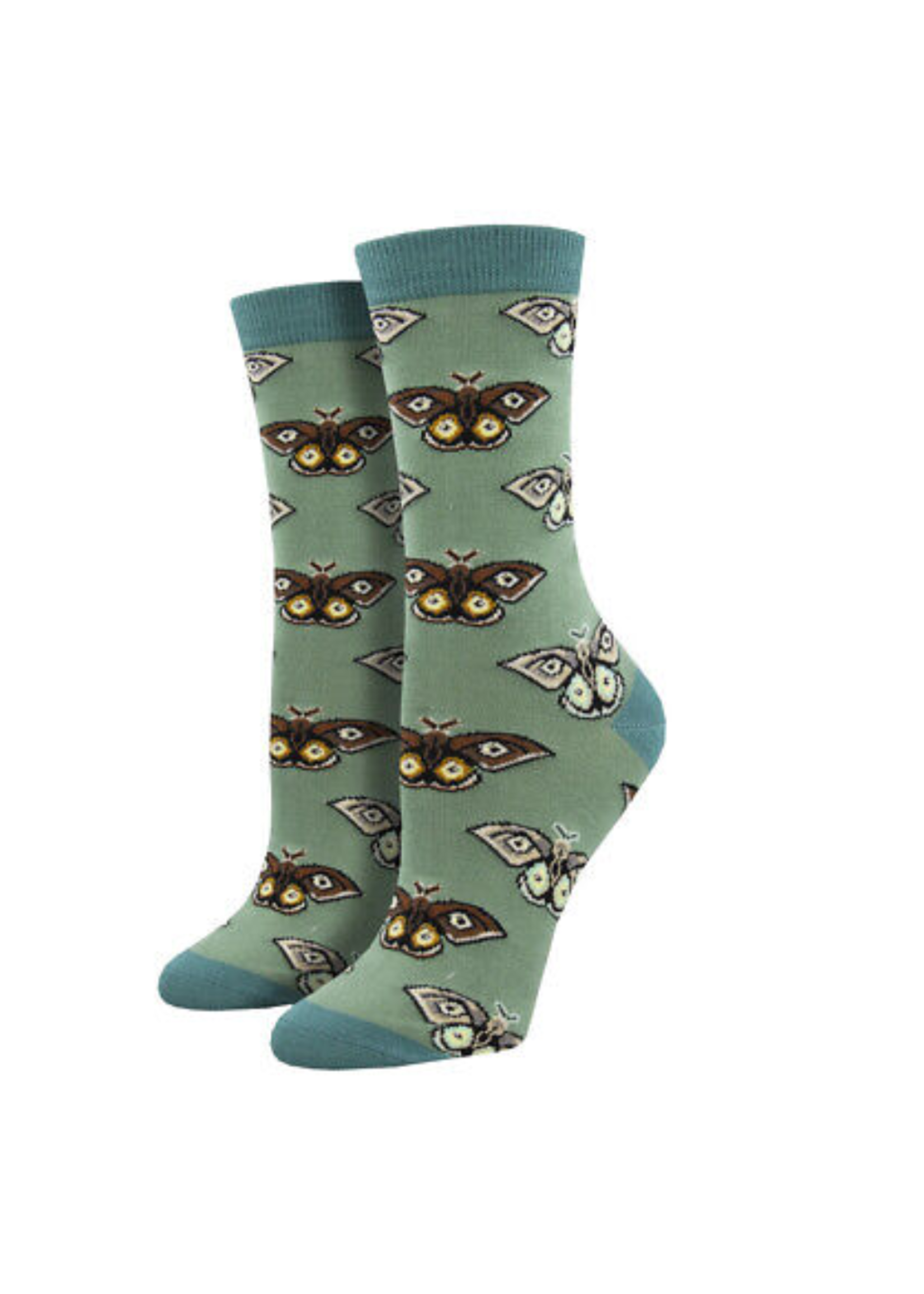 Socksmith WBN2325 Vintage Moths