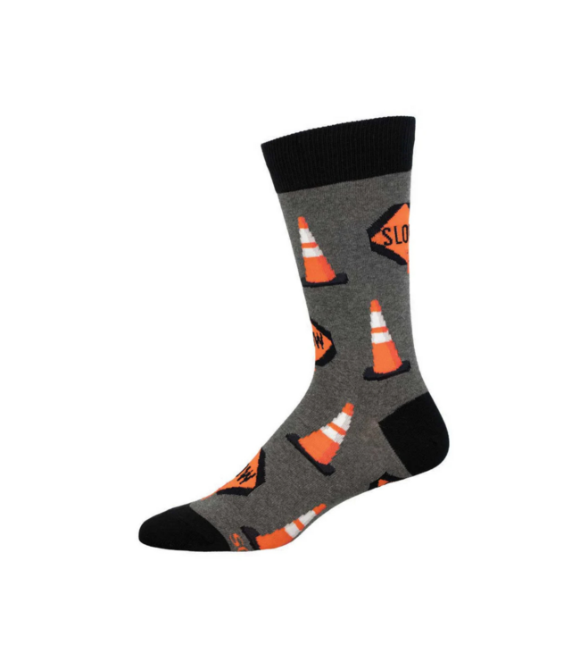Socksmith MNC3377 Slow For The Cone Zone