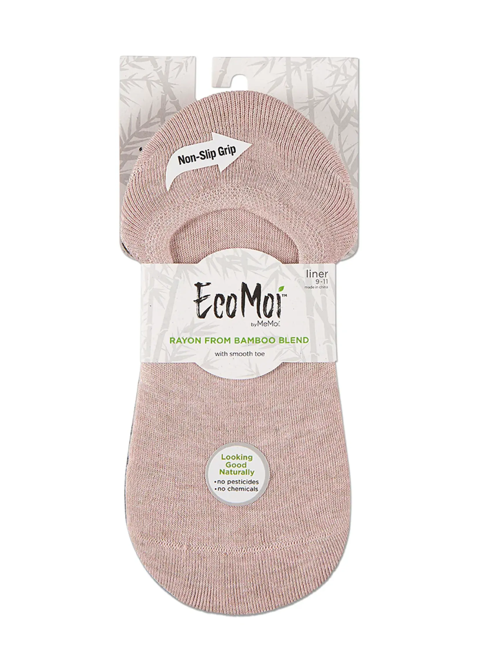MeMoí Bamboo Blend Sneaker Liner MPL08607