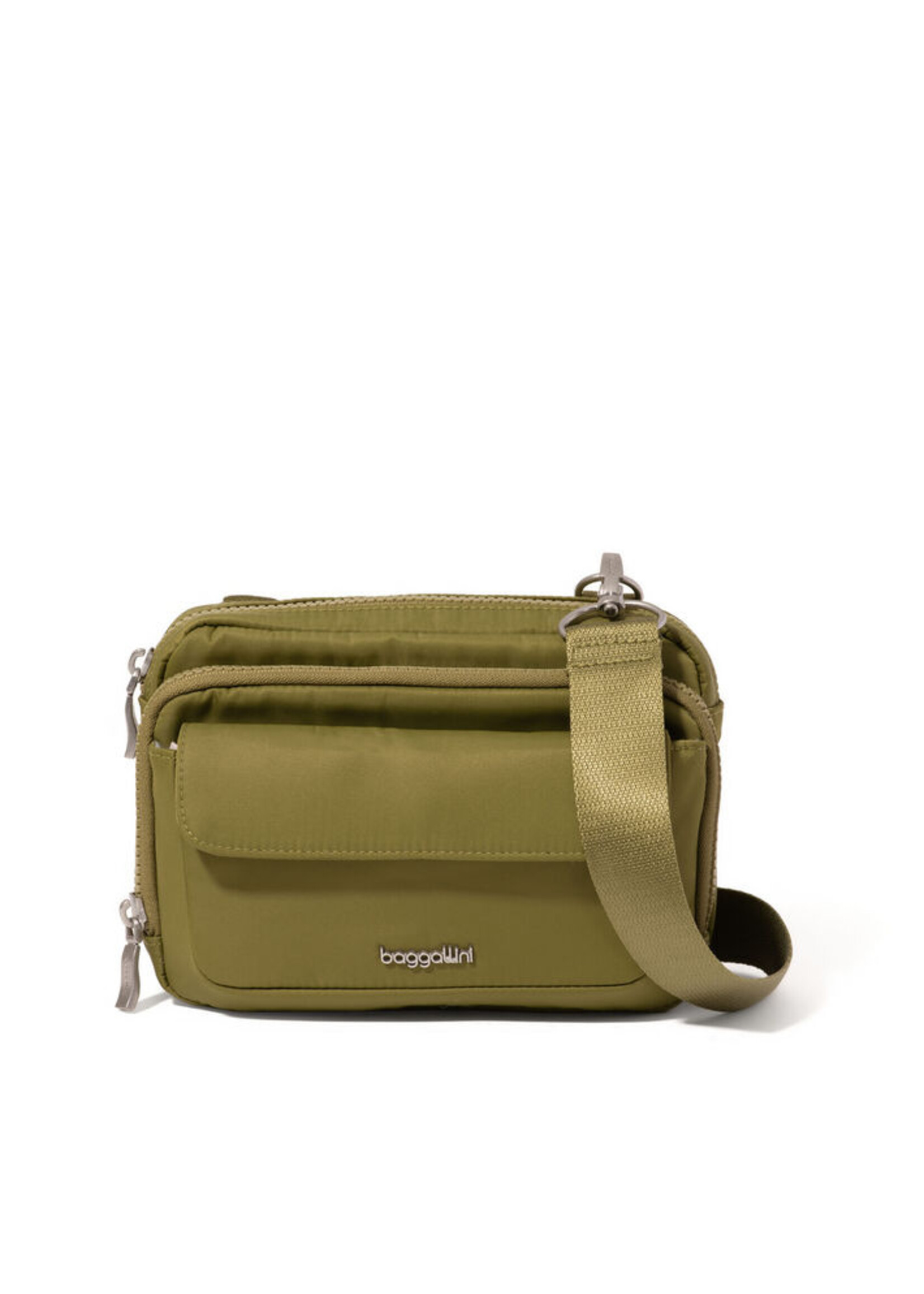 Baggallini Baggallini DBZ864 Modern Double Zip Crossbody