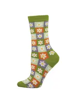 Socksmith Daisy Squares WBN3697
