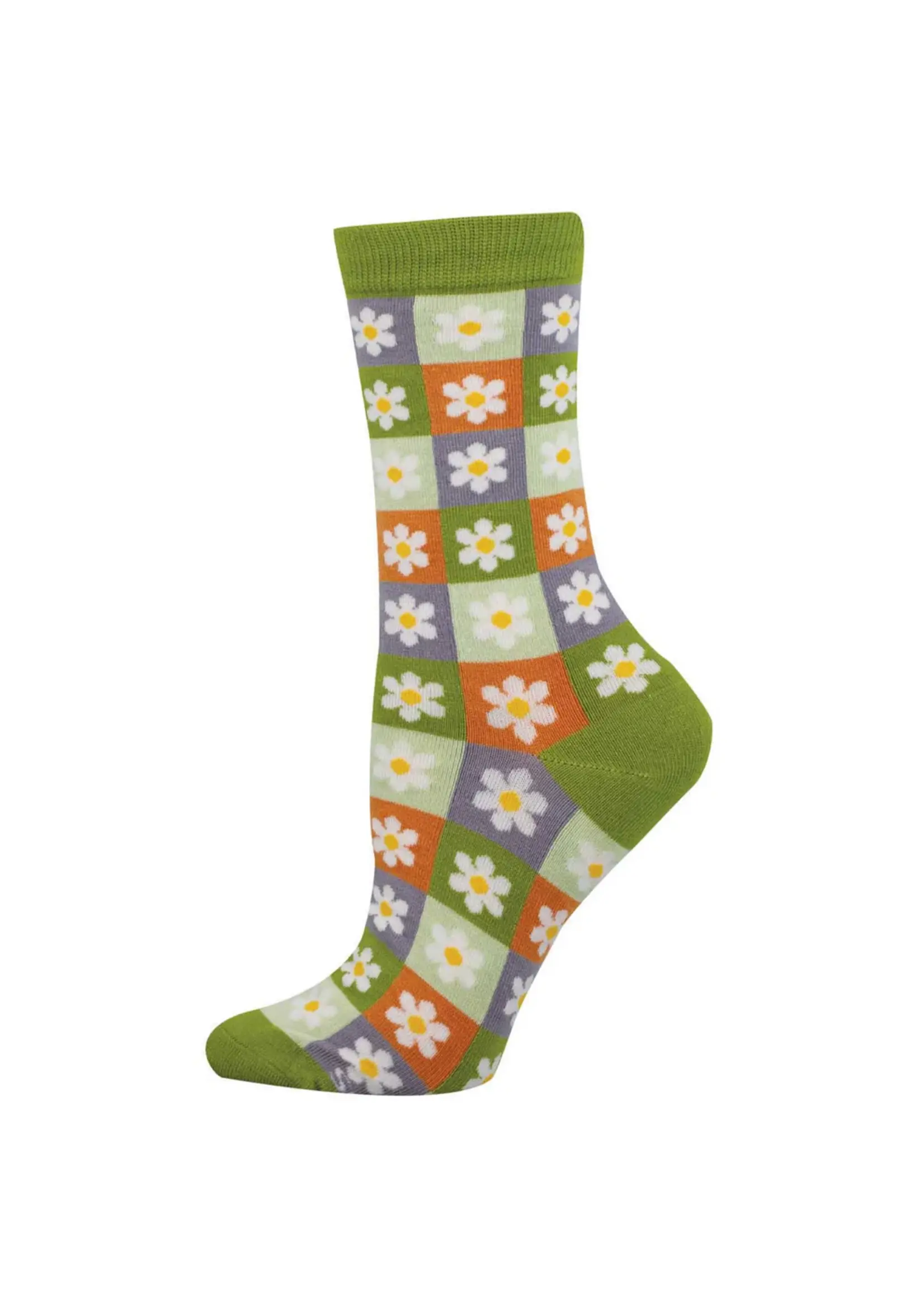 Socksmith Daisy Squares WBN3697