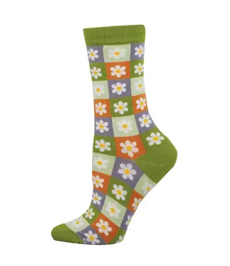 Socksmith Daisy Squares WBN3697