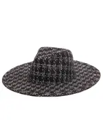 San Diego Hat CTH9090 Women Mixed Tweed Fedora