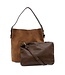 Joy Susan Ritchie Faux Suede Handbag