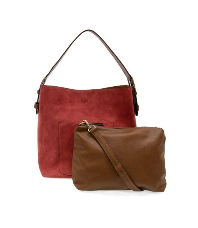 Joy Susan Ritchie Faux Suede Handbag