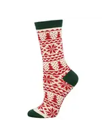 Socksmith WBN3459 Christmas Fair Aisle