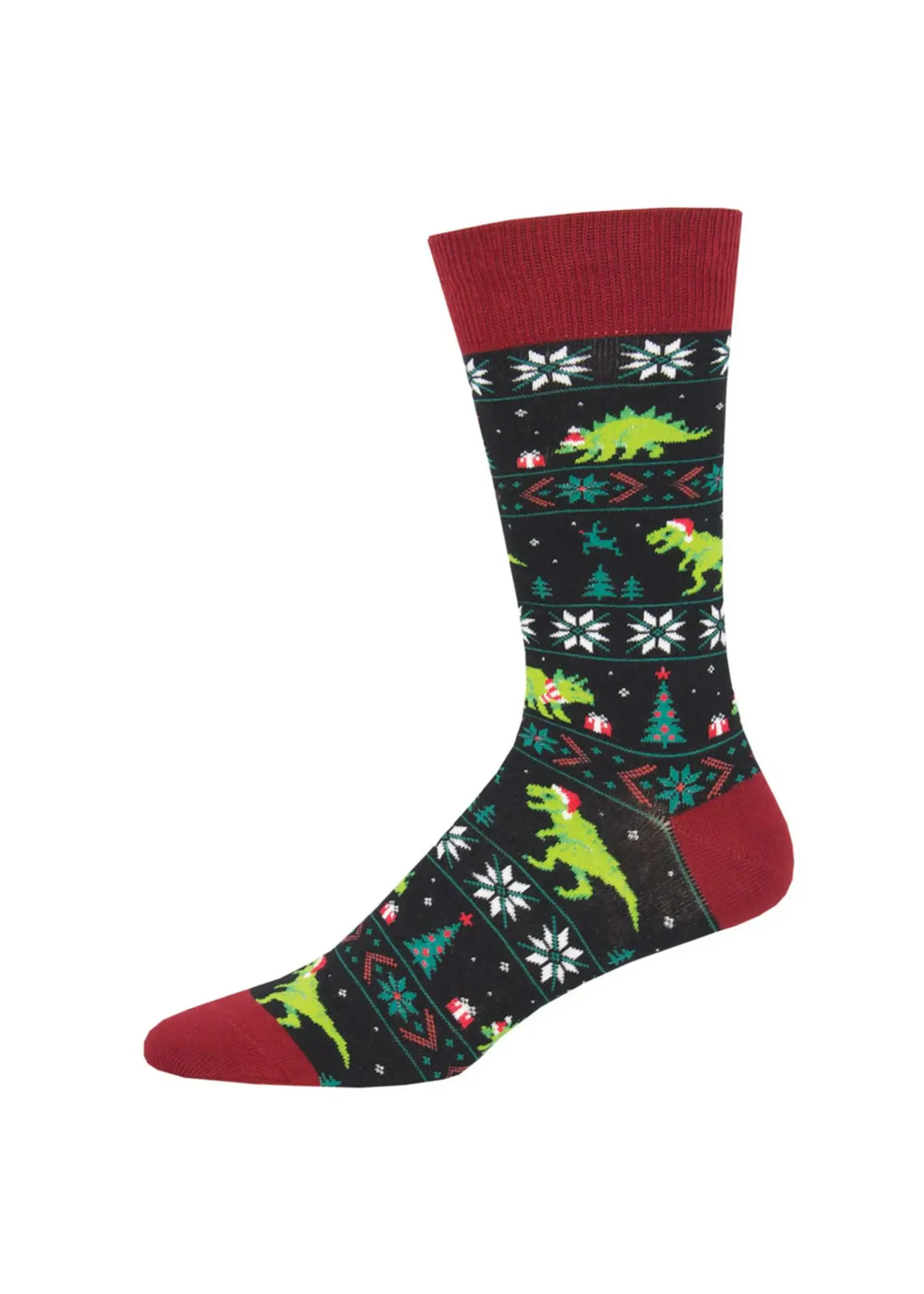 Socksmith NC1858 Santasaurus  Rex