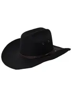 San Diego Hat CTH9078 Dwight - Cattleman's Crease Cowboy with Leather Band and Brass Gromets