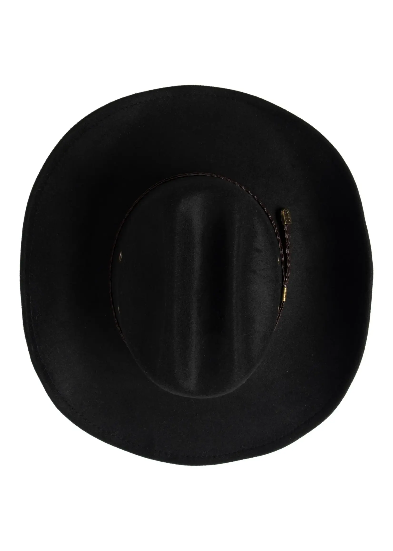 San Diego Hat CTH9078 Dwight - Cattleman's Crease Cowboy with Leather Band and Brass Gromets