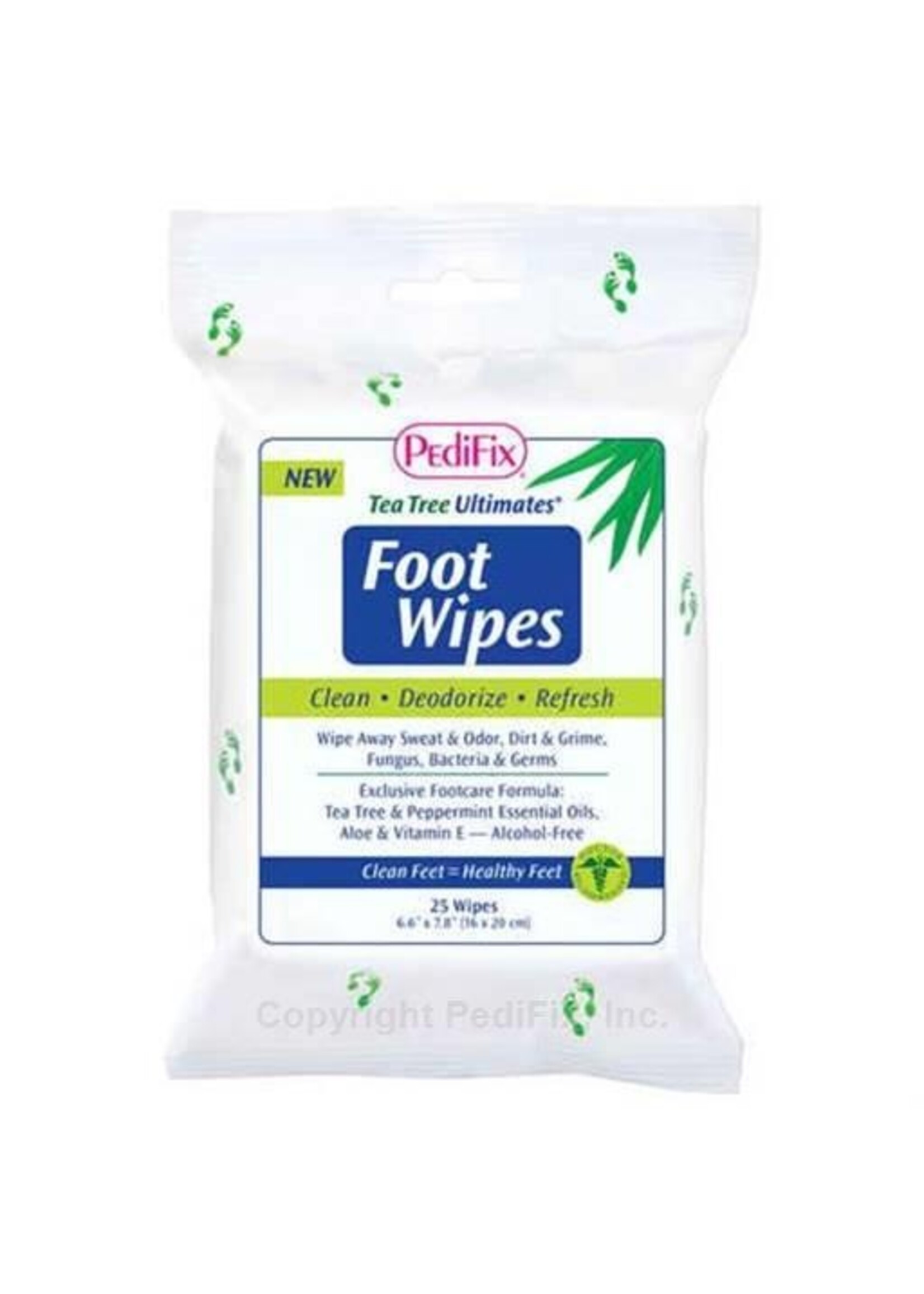 Pedifix P337 TeaTree Ultimates Foot Wipes