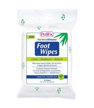 Pedifix P337 TeaTree Ultimates Foot Wipes