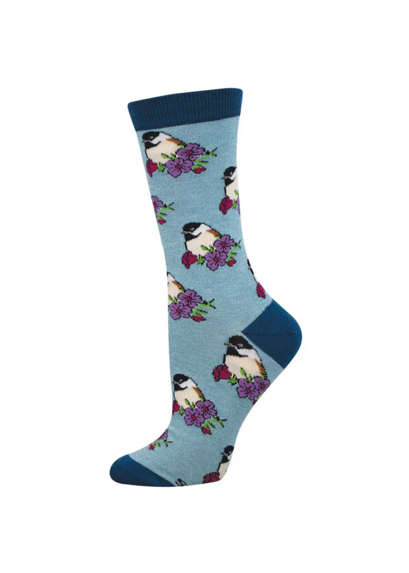 Socksmith WBN3556 Perching Chickadee