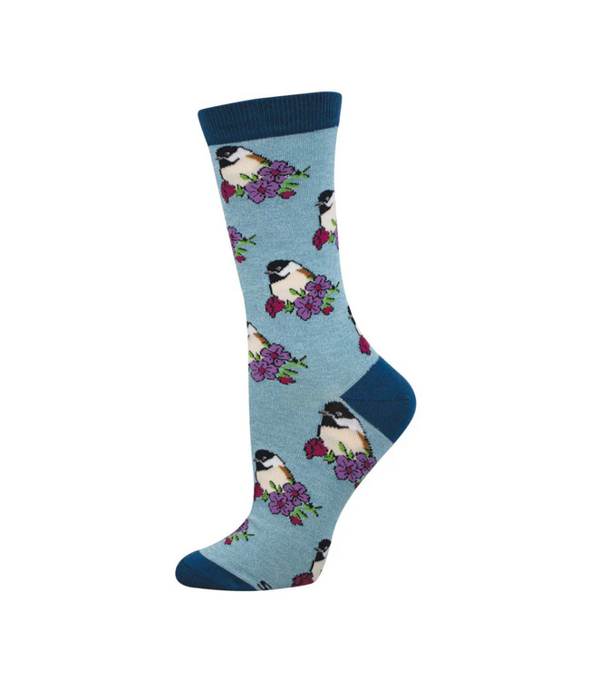 Socksmith WBN3556 Perching Chickadee
