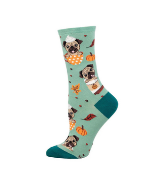 Socksmith WNC3443 Pugkin Spice Latte