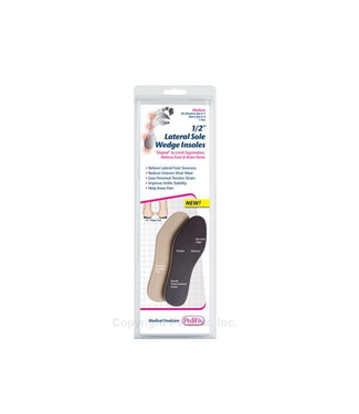 Pedifix P231 1/2 Lateral Sole Wedge Insoles