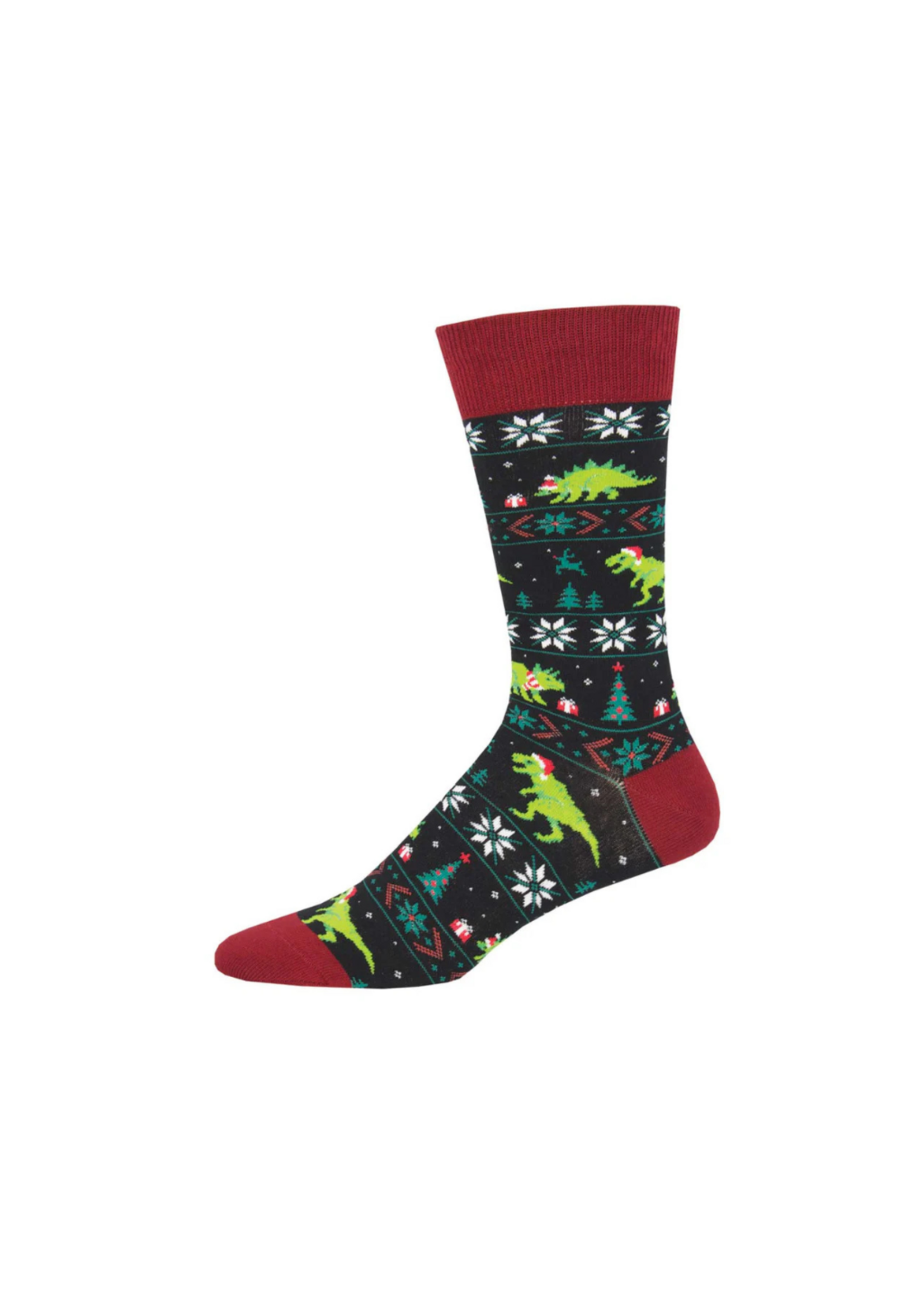 Socksmith NC1858 Santasaurus  Rex