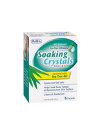 Pedifix 6pck Tea Tree Oil Soaking Crystals Foot Bath