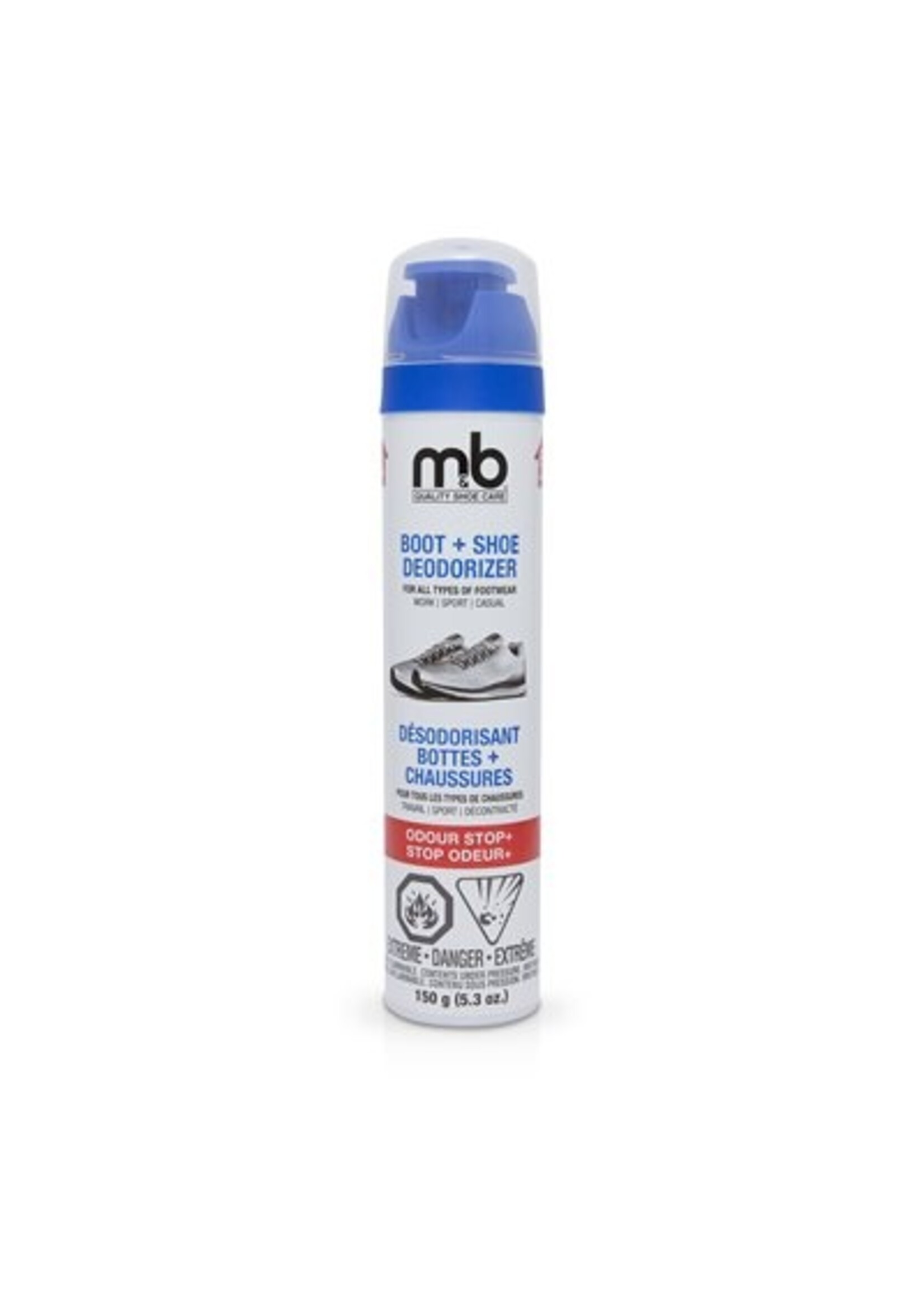 M&B Quality Shoe Care Boot+ Shoe Deodorizer