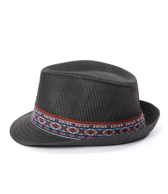 San Diego Hat CTH9086 Men’s Cut and Sew  Paperfabric Stingy Brim Fedora