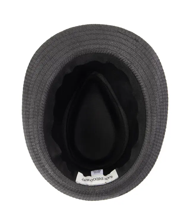 San Diego Hat CTH9086 Men’s Cut and Sew  Paperfabric Stingy Brim Fedora