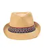 San Diego Hat CTH9086 Men’s Cut and Sew  Paperfabric Stingy Brim Fedora